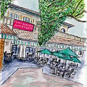 Mi proyecto del curso: Dibujo arquitectónico con acuarela y tinta. Un proyecto de Dibujo, Pintura a la acuarela, Ilustración arquitectónica, Sketchbook, Ilustración con tinta y Bocetado de Ana Moreno - 08.09.2024