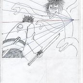 My project for course: Storytelling for Comics: Explore Action and Perspective. Comic, Digital Drawing, Drawing, Ink Illustration, Pencil Drawing, Stor, board, Stor, and telling project by Itumeleng Nkone - 09.08.2024