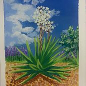 Mi proyecto del curso: Pintura de paisajes con gouache para principiantes Ein Projekt aus dem Bereich Gouachemalerei, Malerei, Bildende Künste und Naturalistische Illustration von Jocelyn Delgado - 02.09.2024