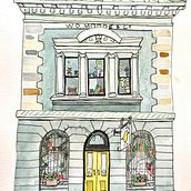 My project for course: Watercolor Urban Illustration: Portray your City. Un progetto di Illustrazione architettonica, Disegno, Pittura e Pittura ad acquerello di mikiglisenti - 07.09.2024