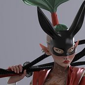 Yakuza - Neo Tokyo: Exponential Realty - Realism. 3D, 3D Character Design, 3D Modeling, 3D Design, Character Design, Film, Video, TV, Sculpture, and Game Design project by Yulia Belyaeva - 09.08.2024