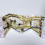 Mon projet du cours : Technique de broderie expérimentale sur papier. Embroider, Fine Arts, Collage, and Textile Design project by atelier_picorina - 09.09.2024