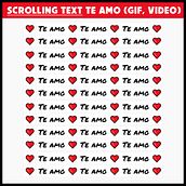 Scrolling Text Te Amo. Motion Graphics, T, pograph, Video, and Lettering project by emilio_juan - 09.09.2024