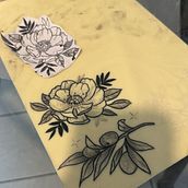 Mi proyecto del curso: Tatuaje para principiantes. Tattoo Design project by Alexia Navarro - 09.04.2024