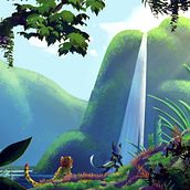Mi proyecto del curso: Pintura rápida en Photoshop: acelera tu proceso creativo. Een project van  Concept art, Digitale illustratie,  Digitaal schilderij y Traditionele illustratie van Citlaly Sandoval Ojeda - 10.09.2024