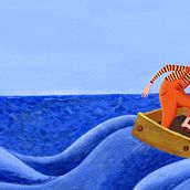 Hasta el Infinito y Más Allá! Ein Projekt aus dem Bereich Kinderillustration, Malerei mit Acr, l, Bilderbücher und Traditionelle Illustration von Izaskun Mejías Busto - 10.09.2024