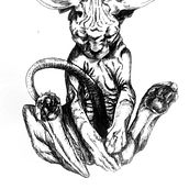 Sphynx . Een project van Traditionele illustratie y  Schetsen van Tatjana Fox - 10.09.2024