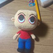 Mi proyecto del curso: Amigurumis: personas tejidas a crochet. Un proyecto de Amigurumi, Artesanía, Crochet, Tejido, Diseño textil y Diseño de juguetes de Aydsa Toro - 10.09.2024
