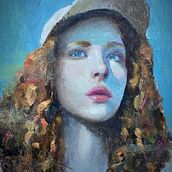 Mi proyecto del curso: Retratos contemporáneos al óleo. Un proyecto de Bellas Artes, Ilustración tradicional, Pintura al óleo y Pintura de Cristina Dueñas Borge - 09.09.2024