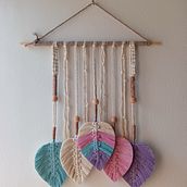 Mi proyecto del curso: Introducción al macramé: creación de un tapiz decorativo. Arts, Crafts, Accessor, Design, Interior Design, Decoration, Macramé, Fiber Arts, and Textile Design project by silvinaberlato - 09.11.2024