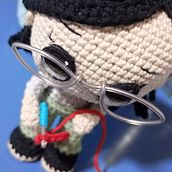 Mi proyecto del curso: Amigurumis: personas tejidas a crochet. Un proyecto de Amigurumi, Artesanía, Crochet, Tejido, Diseño textil y Diseño de juguetes de Veronica Barrionuevo - 17.09.2024
