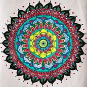 Meu projeto do curso: Zentangle e mandalas: desenhe padrões harmônicos. Acr, lic Painting, Creating with Kids, Drawing, and Painting project by Clodoaldo Júnior - 04.12.2024