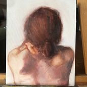 Mein Abschlussprojekt für den Kurs: Experimentelles Porträt: Mische Öl-, Acryl- und Sprayfarben Ein Projekt aus dem Bereich Bildende Künste, Malerei, Malerei mit Acr, l und Ölmalerei von clarameyerprobst - 12.09.2024