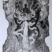 The Trapped Queen  Ein Projekt aus dem Bereich Illustration mit Tinte von Panagiota Regkinaki - 12.09.2024