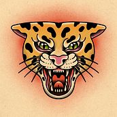 Meu projeto do curso: Design de tatuagens estilo old school no Procreate. Un progetto di Illustrazione digitale, Disegno e Design di tatuaggi di Allan Langer - 17.09.2024