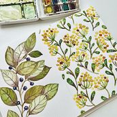 Técnicas aplicadas de ilustración en acuarela . % lymondas tarafından hazırlanan Geleneksel illüstras, on, Güzel sanatlar, Tablo, Sulubo, Ve a Resim projesi - 09.13.2024