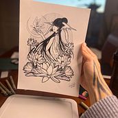 My project for course: Artistic Drawing with Ink. Artistic Drawing, Drawing, Traditional illustration & Ink Illustration project by Gustavo Razia Del Paulo - 09.12.2024