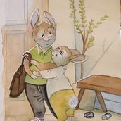 Mon projet du cours : Personnages animaux à l’aquarelle pour livres jeunesse. Drawing, Children's Illustration, Watercolor Painting, Painting, Fine Arts, Traditional illustration, and Narrative project by Sarah Shomrai - 09.13.2024