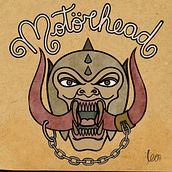 Motorhead logo review. Digital Illustration project by Leonardo Sato - 09.14.2024
