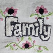 Mi proyecto del curso: Bordado XL con aguja mágica. Embroider, Decoration, Punch Needle, and Textile Design project by Laura Baez - 09.11.2024