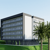 Mi proyecto del curso: Modelado de edificios paramétricos con Revit. Projekt z dziedziny 3D,  Architektura, Architektura c, frowa, Architektura wnętrz,  Modelowanie 3D i Wizualizacja architektoniczna użytkownika Jairo Daniel Moreno Nieto - 14.09.2024