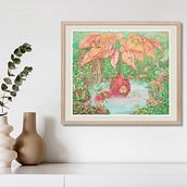 Dialogues, coloured pencils on paper, 29x34 cm. Traditional illustration, Drawing, and Botanical Illustration project by bogumila.sierocka - 09.14.2024