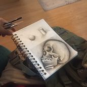 Meu projeto do curso: Desenho anatômico com lápis grafite para iniciantes. Un progetto di Disegno, Disegno anatomico, Disegno a matita e Disegno realistico di Daniel Carvalho - 14.09.2024