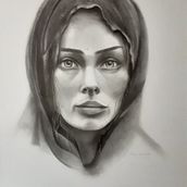 Mi proyecto del curso: Retrato realista con lápiz de grafito. Fine Arts, Drawing, Pencil Drawing, Traditional illustration, Portrait Drawing, Artistic Drawing, Sketching, and Figure Drawing project by Pilar Carballo - 09.15.2024