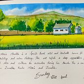 My project for course: Watercolor Travel Journal. Traditional illustration, Architectural Illustration, Watercolor Painting, and Sketchbook project by ramlal jadhav - 09.15.2024