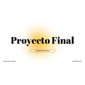 Mi proyecto del curso: Marketing digital desde cero para emprendedores y freelancers . % mariaangelacanedo_6s tarafından hazırlanan İçerik Pazarlaması, Dijital Pazarlama, Facebook Pazarlama, Bü, üme Pazarlaması, Instagram Pazarlaması, Pazarlama, Mobil Pazarlama, Sos, al Med, Ve a projesi - 09.14.2024