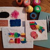 My project for course: Introduction to Punch Needle Embroidery. Embroider, Punch Needle, and Textile Design project by Gorana Sekulić - 09.15.2024
