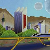 My project for course: Creating and Painting Fantasy Scenarios in Photoshop. Un progetto di Arte concettuale, Illustrazione digitale, Pittura digitale, Disegno e Illustrazione tradizionale di America Eliane - 14.09.2024