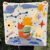 My project for course: Tufting Technique for Creating Rugs. Arts, Crafts, Decoration, DIY, Fiber Arts, Textile Design, Interior Decoration, and Creativit project by viktoria_odor - 09.16.2024