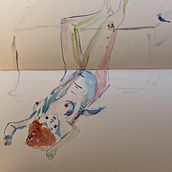 Mon projet du cours : Dessin contemporain du corps humain : expression et mouvement. Artistic Drawing, Drawing, Figure Drawing, Fine Arts, and Traditional illustration project by chloe13_garcia - 09.16.2024
