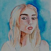 Mi proyecto del curso: Retrato artístico en acuarela. Fine Arts, Portrait Drawing, Painting, and Watercolor Painting project by Mildrette Lilian Davey Olórtegui - 09.17.2024