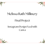 My project for course: Instagram Feed Design with Canva. Un projet de Conception numérique, Design graphique, Instagram, Marketing , et Réseaux sociaux de Melissa Rath - 17.09.2024