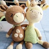 Mi proyecto del curso: Amigurumi para principiantes: teje animales en crochet. Un proyecto de Amigurumi, Artesanía, Crochet y Diseño de juguetes de Laura Velez - 17.09.2024