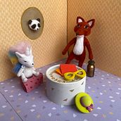 Mi proyecto del curso: Needle felting: creación de personajes con lana y aguja. Arts, Crafts, To, Design, Needle Felting, and Textile Design project by itchelgonzalez12 - 09.17.2024