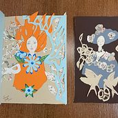 Meu projeto do curso: Papercut: crie cenas de papel com profundidade. Een project van  Boekbinding, Kinderillustratie, Craft, DIY, Traditionele illustratie, Papercraft, Stor y telling van Leonor Capelo - 18.09.2024