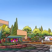 My project for course: Architectural Illustration: Bring Design Concepts to Life. Architectural Illustration, Architecture, Digital Architecture, Drawing, Traditional illustration, and Spatial Design project by Melvin Nabong - 09.18.2024
