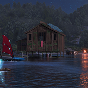 My project for course: Rendering Photorealistic 3D Scenes in Blender. 3D, 3D Design, 3D Modeling, ArchVIZ, and Digital Architecture project by Denis Danico - 09.17.2024