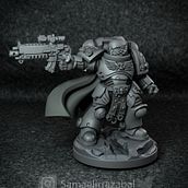 Warhammer miniature  . % Diego Irrazabal tarafından hazırlanan 3D, O, un Tasarımı, He, kel, 3D Modelleme, Ve 3D Karakter Tasarımı projesi - 03.17.2024