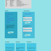 Mi proyecto del curso: Una app de meditación llamada MAR. App Design, Cop, writing, Information Design, and UX / UI project by yamila transtenvot - 09.19.2024