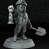 Muqui miniature . % Diego Irrazabal tarafından hazırlanan 3D, He, kel, 3D Modelleme, 3D Karakter Tasarımı, Ve 3D Tasarım projesi - 09.19.2024