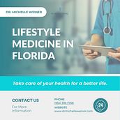 Lifestyle Medicine In Florida | Dr. Michelle Weiner. Un proyecto de Br e ing e Identidad de Dr. Michelle Weiner - 19.09.2024