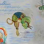 Mijn project van de cursus: Fantasietekeningen in grafiet en waterverf: een gids. Character Design, Drawing, Painting, Pencil Drawing, and Watercolor Painting project by Ilse Van Esch - 09.19.2024