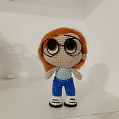 Mi proyecto del curso: Amigurumis: personas tejidas a crochet. Amigurumi, Arts, Crafts, Crochet, Fiber Arts, Textile Design, To, and Design project by Celia Manzano - 09.20.2024