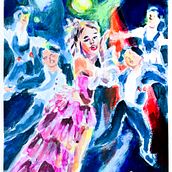 My project for course: Color Palette Creation: Paint Your Personal Universe. Un projet de Dessin artistique, Théorie des couleurs, Dessin, Illustration traditionnelle , et Peinture de Mu-Yu Lin - 20.09.2024