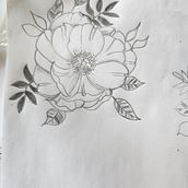 My project for course: Tattoo for Beginners. Tattoo Design project by sandrahewwing86 - 09.18.2024