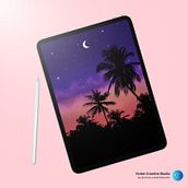 Tropical Night . % Vívian Andrade tarafından hazırlanan Dijital İllüstras, Ve on projesi - 01.04.2024